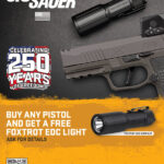 Sig Sauer BUY ANY PISTOL AND GET A FREE FOXTROT EDC LIGHT rebate at Lead Heads in Saginaw TX