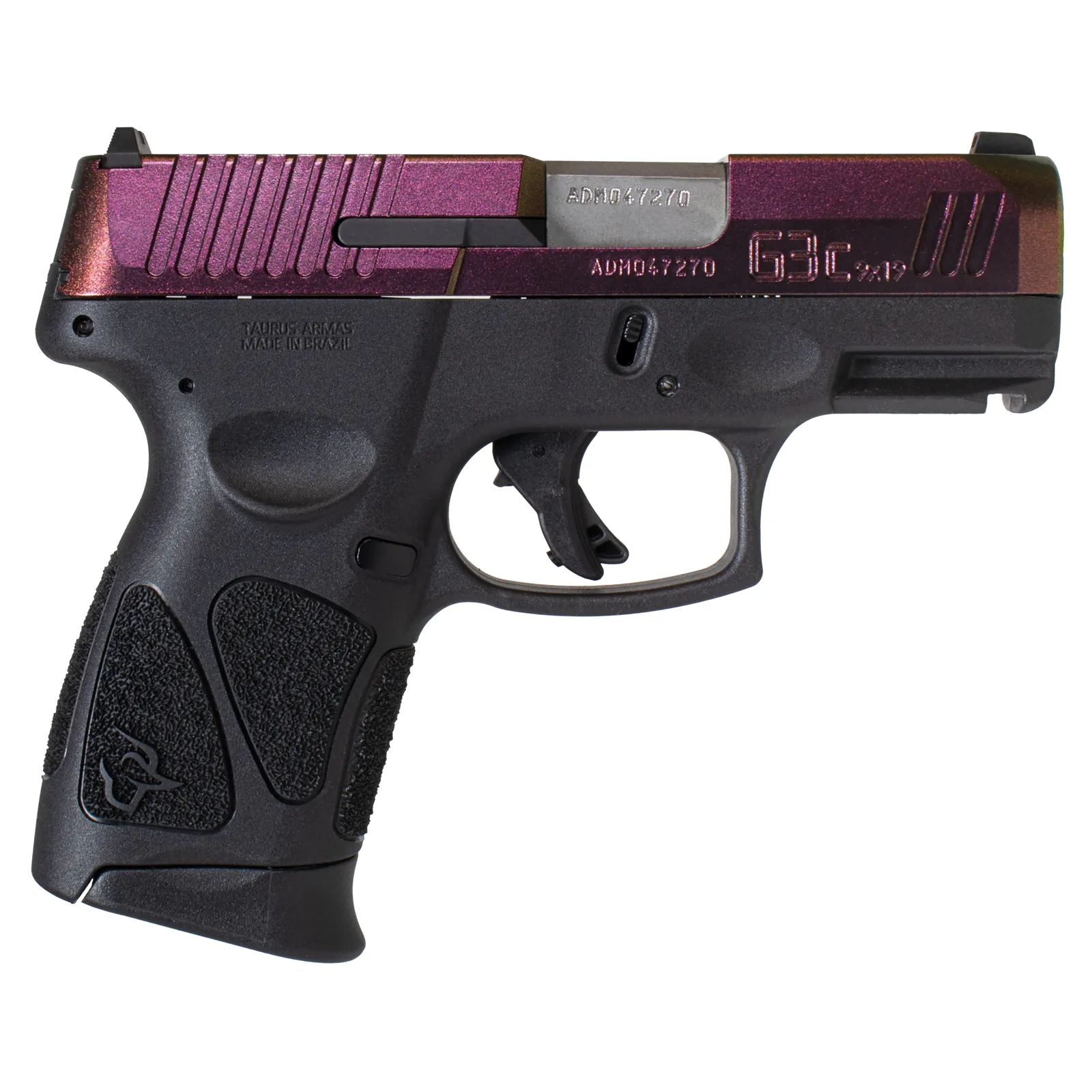 A chameleon finish that shifts between purple, gold and green depending on the light, on the most affordable host gun in the collection.